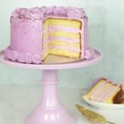 "Lilac Purple Melamine Cake Stand- Large" - Cake Stands in purple by Joyeux Company