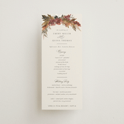 "poetique" - Wedding Programs in Autumn by Kate Ahn - Front