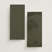 "poetique" - Wedding Programs in Autumn by Kate Ahn - Back of Card Options