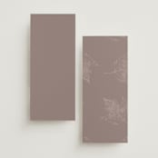 "autumne" - Wedding Programs in Maple by Lori Wemple - Back of Card Options