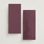 "Fleur" - Wedding Programs in Blush by Lori Wemple - Back of Card Options