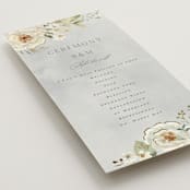 "Love Song" - Wedding Programs in Meadow by Petra Kern - Detail