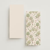 "Countryside" - Wedding Programs in Rose Quartz by Paper Sun Studio - Back of Card Options