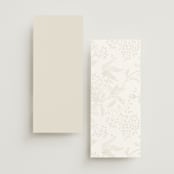 "You & Me" - Wedding Programs in Classique by Design Lotus - Back of Card Options