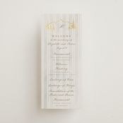 "Mountain Love" - Wedding Programs in Dew by Petra Kern - Front