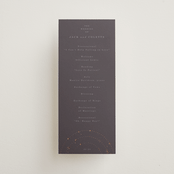 "North" - Wedding Programs in Twilight by Baumbirdy - Front