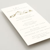 "Colorado" - Wedding Programs in Earth by Mansi Verma - Detail