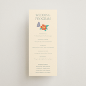 "Tropical garden" - Wedding Programs in Jungle by Simona Camp - Front