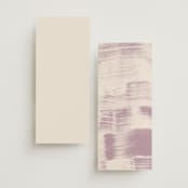 "Agate" - Wedding Programs in Gem by Sumak Studio - Back of Card Options