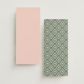 "Princess" - Wedding Programs in Pine by Claudia Orengo - Back of Card Options