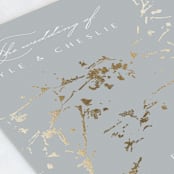 "love drops" - Wedding Programs in Pale by Phrosné Barwood - Detail