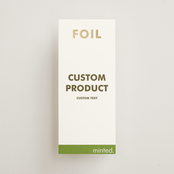 "Landscape" - Wedding Programs in Golden by Minted - Front