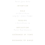 "Rocky Seaside Frame" - Wedding Programs in Ocean by Shiny Penny Studio - Detail