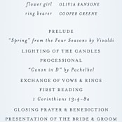 "Big City - Boston" - Wedding Programs in Pale Blue by Hooray Creative - Detail