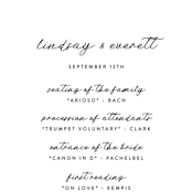 "Painted Cacti" - Wedding Programs in Cactus by Olivia Raufman - Detail