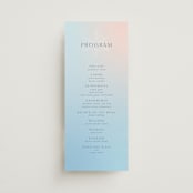 "Disney's Frozen True Love" - Wedding Programs in Frozen by Lori Wemple - Front
