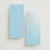 "Disney's Frozen True Love" - Wedding Programs in Frozen by Lori Wemple - Back of Card Options
