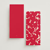 "Pair of Hearts from Disney's Alice In Wonderland" - Wedding Programs in Ruby by Baumbirdy - Back of Card Options