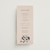 "Disney's Retro Mickey Mouse and Minnie Mouse" - Wedding Programs in Retro by Sumak Studio - Front