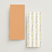 "Meadow Whisper" - Wedding Programs in Meadow by Petra Kern - Back of Card Options