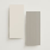 "kinkaid" - Wedding Programs in Ivory by Carolyn Nicks - Back of Card Options