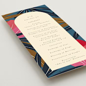 "Tropical Sonata" - Wedding Programs in Hawaii by Ani Somi - Detail