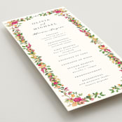 "Meadow Love" - Wedding Programs in Tropical by Susan Moyal - Detail