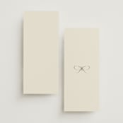 "Old Fashioned" - Wedding Programs in Night by Ani Somi - Back of Card Options