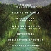 "Adventure Begins" - Wedding Programs in Forest by Elly - Detail