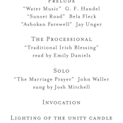 "Leafy ampersand" - Wedding Programs in Mint Leaf by Jennifer Wick - Detail