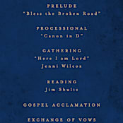 "Floral Ring" - Wedding Programs in Atlantic by Karidy Walker - Detail
