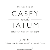 "Skyline - Washington DC" - Wedding Programs in Magenta by Laura Condouris - Detail