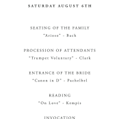 "Antoinette" - Wedding Programs in Ivory by lulu and isabelle - Detail