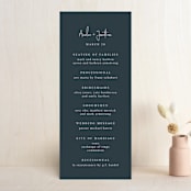 "ridge" - Wedding Programs in Dusk by Krissy Bengtson - Front