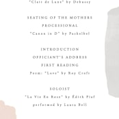 "Sculpture Garden" - Wedding Programs in Desert by Hooray Creative - Detail