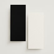"Monumental" - Wedding Programs in Cotton by Jessie Steury - Back of Card Options