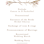 "ring box" - Wedding Programs in Sunset by Phrosné Barwood - Detail