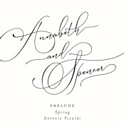 "Heirloom" - Wedding Programs in Ink by Kimberly Morgan - Detail