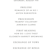 "floral corner" - Wedding Programs in Marsala by Cass Loh - Detail