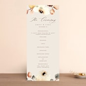 "Bella Mia" - Wedding Programs in Autumn by Petra Kern - Front