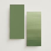 "Verdure" - Wedding Programs in Garden by Leah Bisch - Back of Card Options