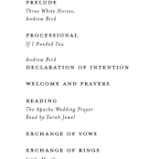 "Landscape" - Wedding Programs in Black Tie by Laura Hamm - Detail