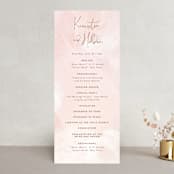 "dawning" - Wedding Programs in Sunrise by Jennifer Wick - Front