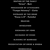 "our moment" - Wedding Programs in Tuxedo by Jill Means - Detail