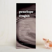 "joconde" - Wedding Programs in Mahogany by chocomocacino - Front