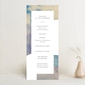"sky poetry" - Wedding Programs in Daylight by Sumak Studio - Front