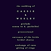 "Floral Cascade" - Wedding Programs in Navy by Phrosné Barwood - Detail