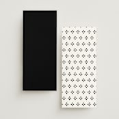 "Cielo" - Wedding Programs in Ecru by Anna Elder - Back of Card Options