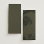 "poetique" - Wedding Programs in Autumn by Kate Ahn - Back of Card Options