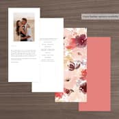"autumn fest" - Wedding Programs in Autumn by Phrosné Barwood - Back of Card Options